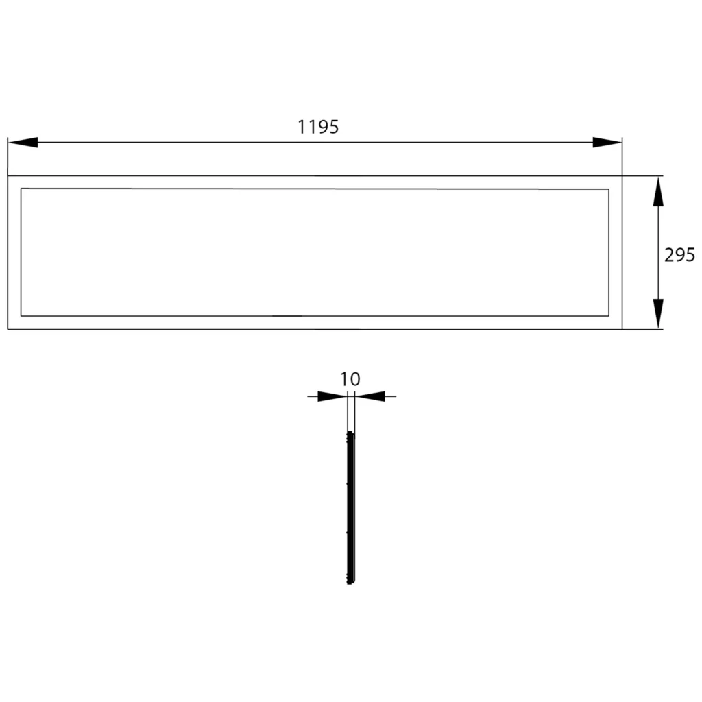 Panel LED 120×30 YOLED PLY 40W biały neutralny BEMKO