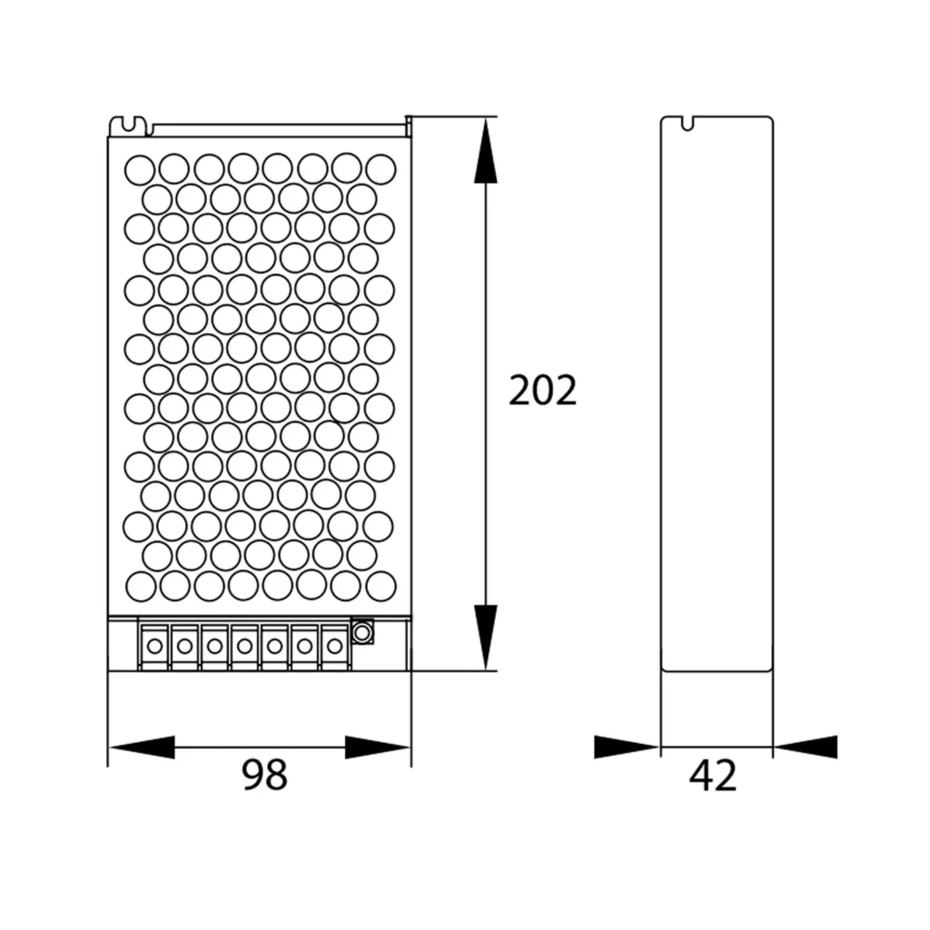 Zasilacz LED 120W 12V IP20 do taśmy LED Bemko