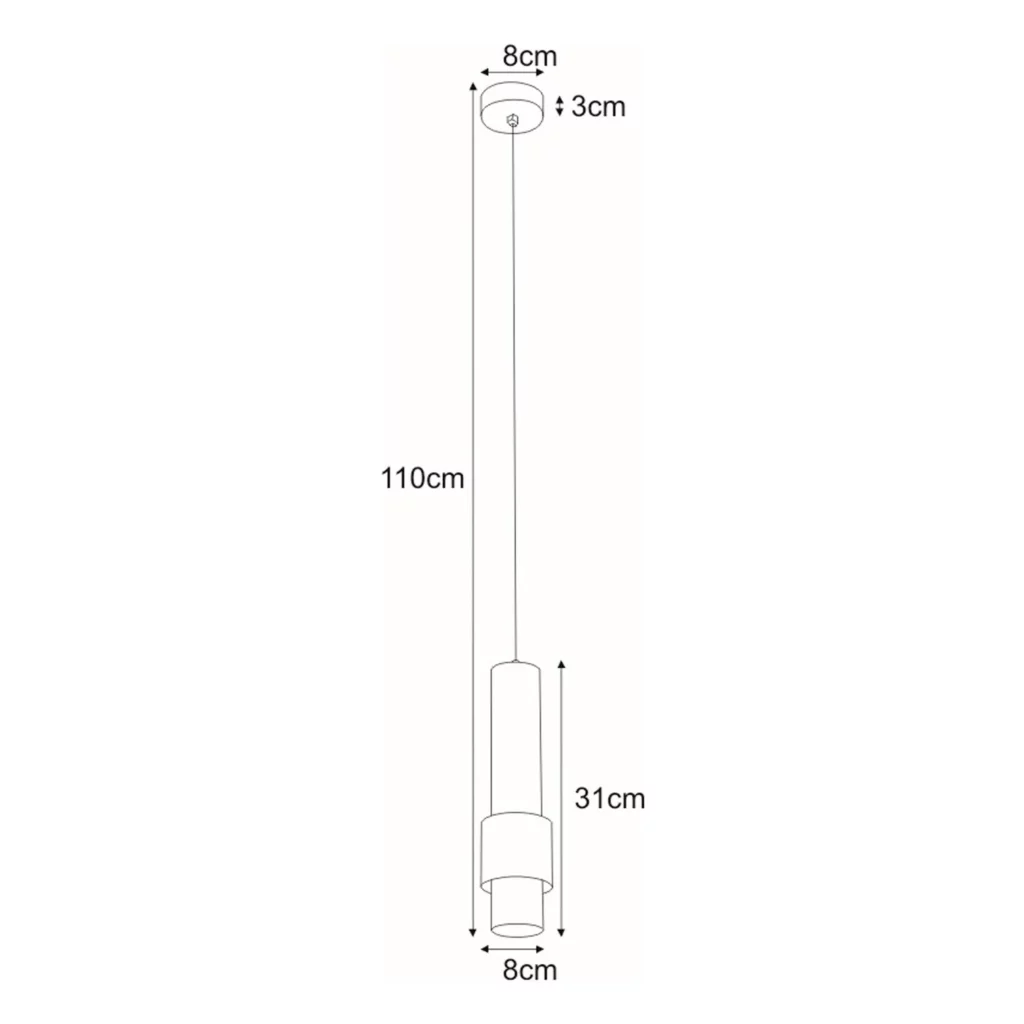 Lampa wisząca K-4716 z serii PERN