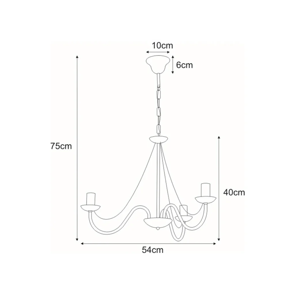 Lampa wisząca K-3995 z serii BARTEZ II