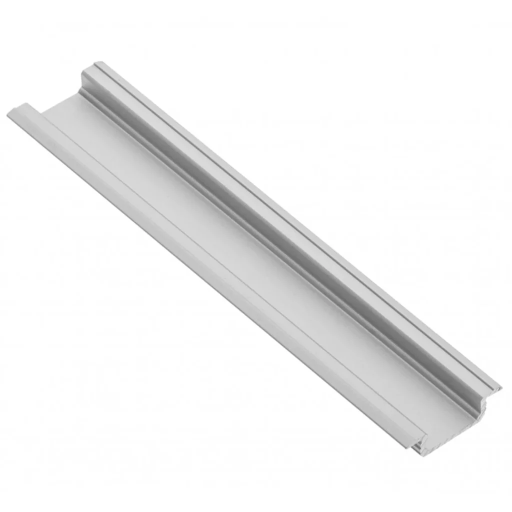 Profil aluminiowy LED z kołnierzem GLAX 2m - srebrny GTV