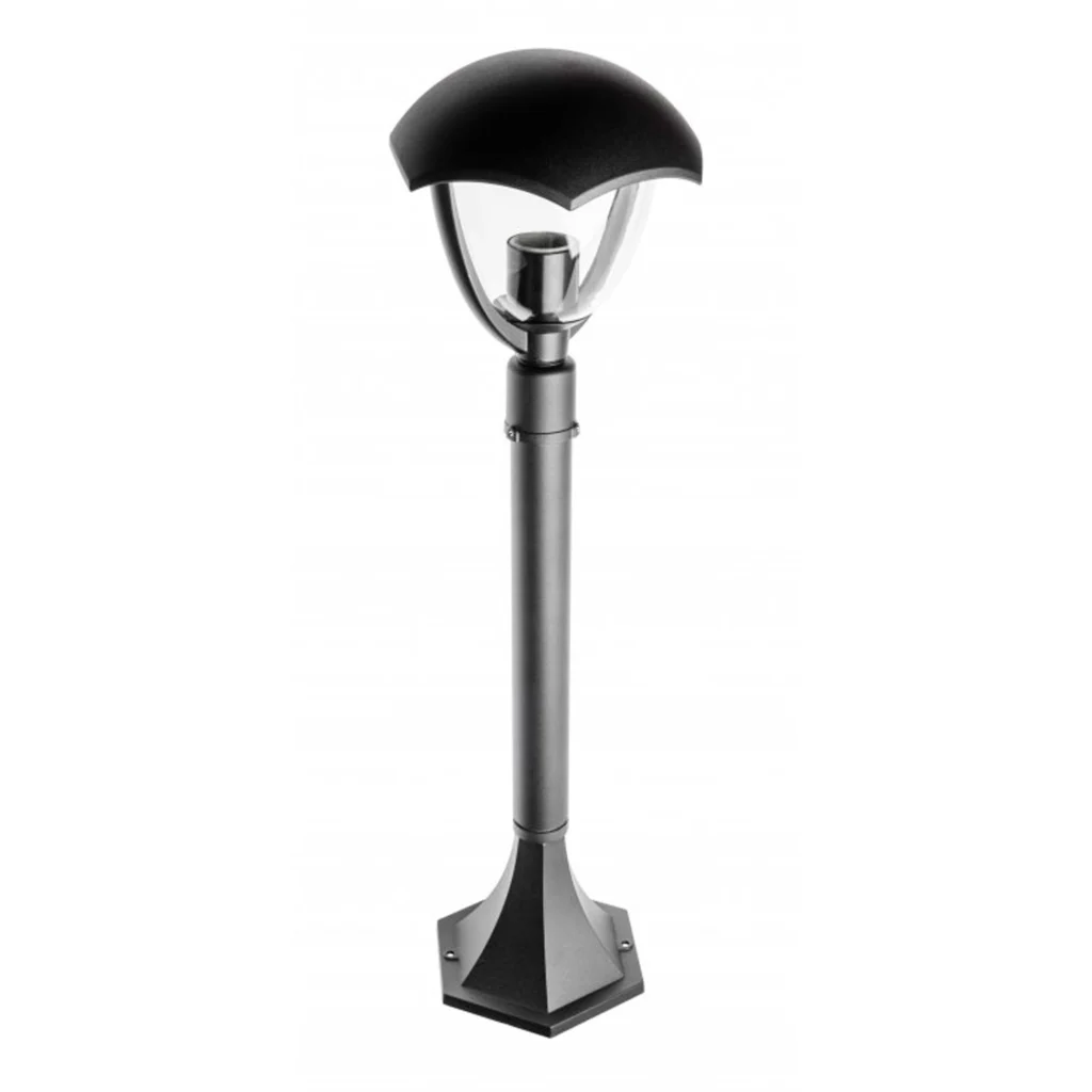 Lampa ogrodowa stojąca słupek 100cm GRANDE czarna GTV