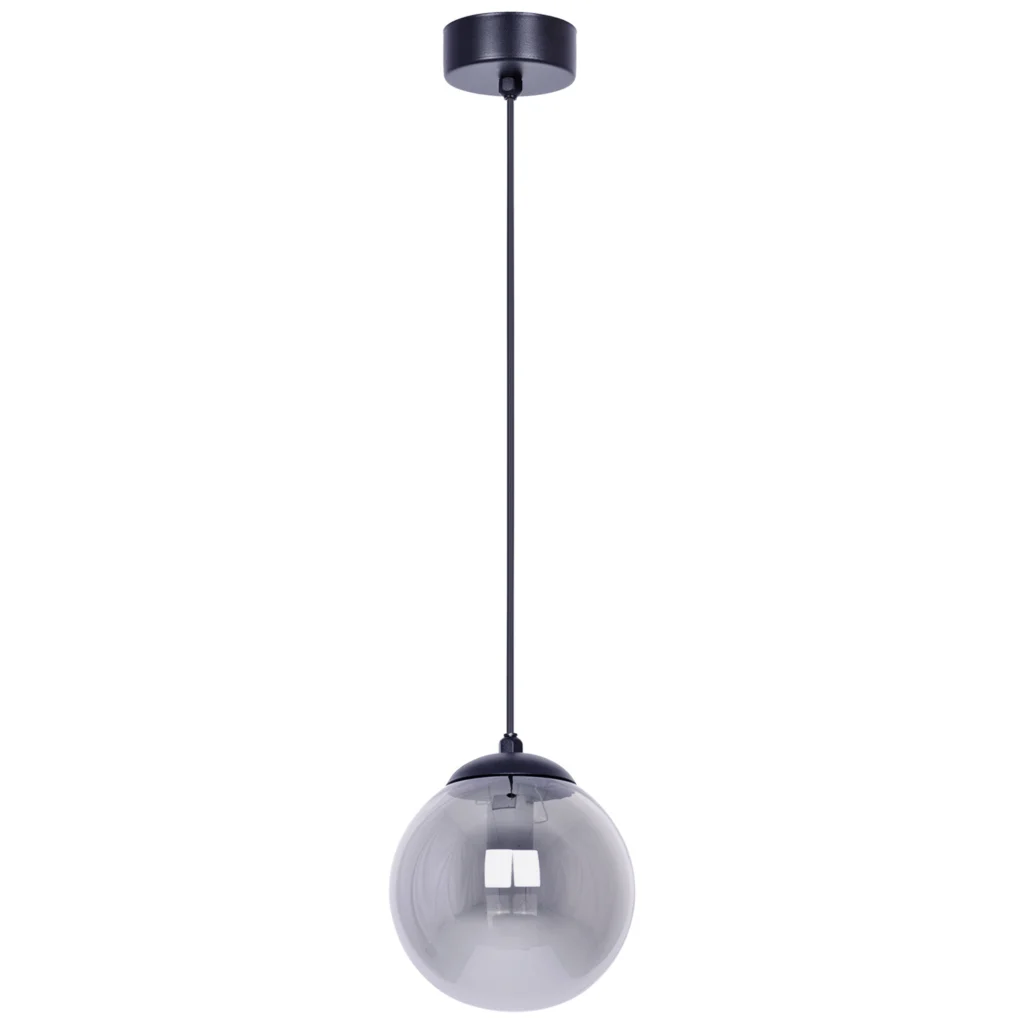 Lampa wisząca z grafitowym okrągłym kloszem K-5165 z serii GAMMA