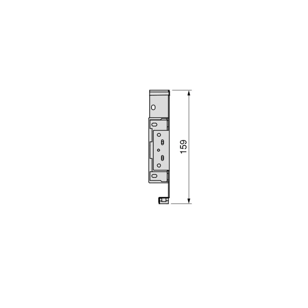 Boki do szuflady SIMPLEX H-159 wysokie