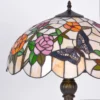 Witrażowa lampa podłogowa K-F16835 z serii ROSE