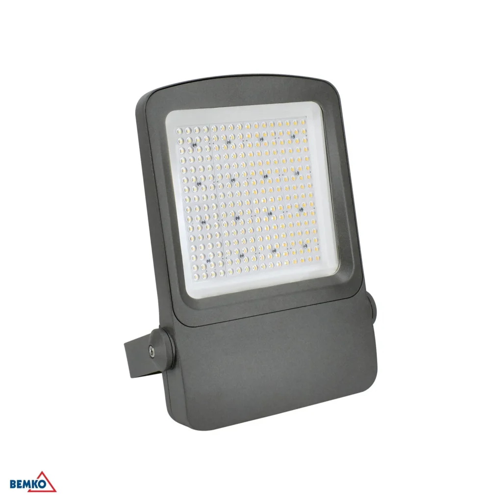 Naświetlacz lampa LED Campus 200W 3000K 30000lm IP66 90X90 - szary