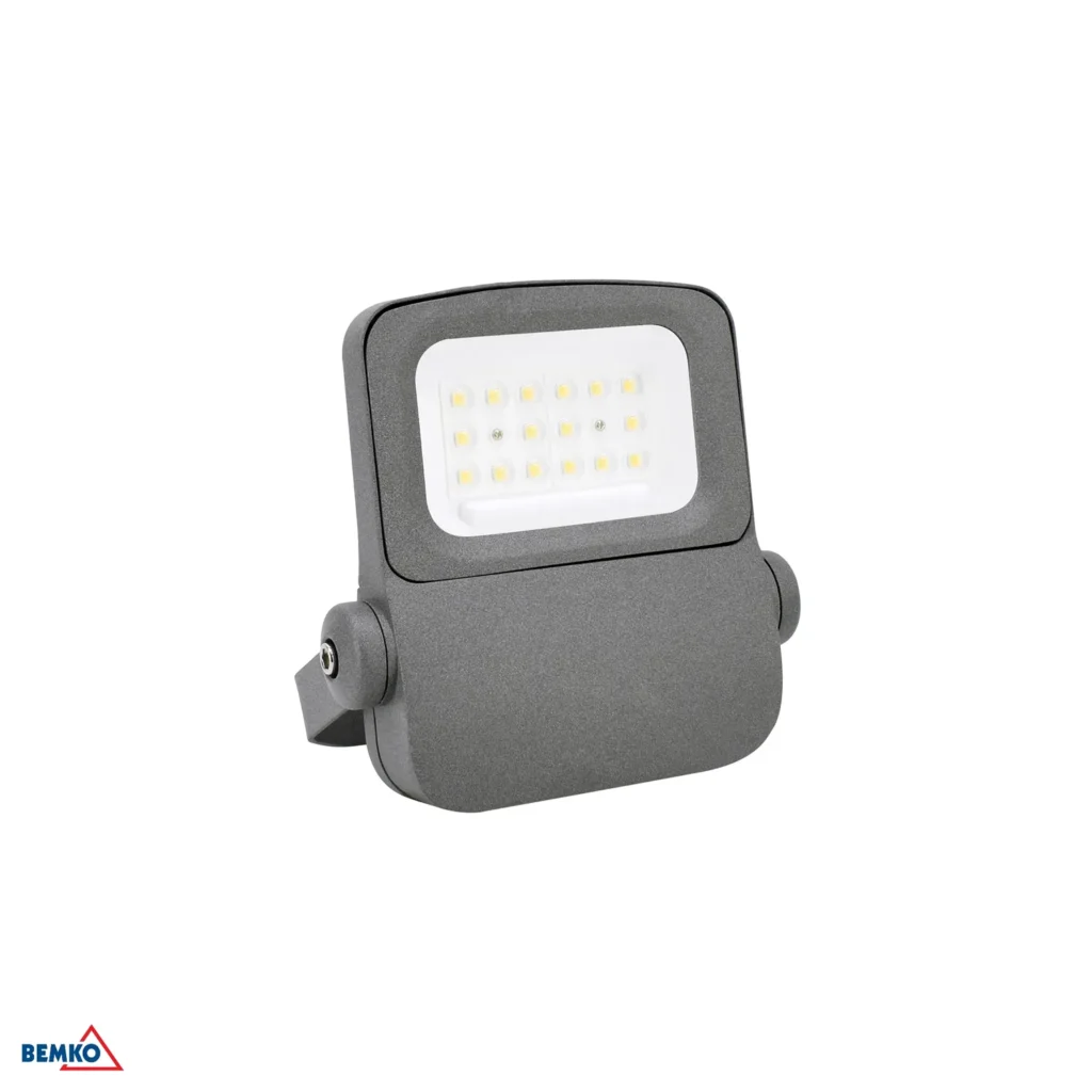 Naświetlacz lampa LED Campus 30W 4000K 5100lm IP66 90X90 - szary