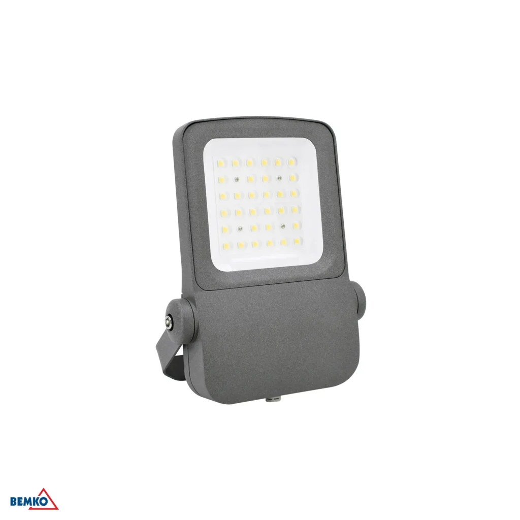 Naświetlacz lampa LED Campus 60W 4000K 10200lm IP66 90X90 - szary