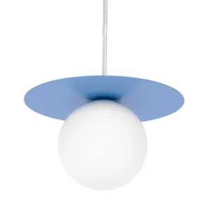 Niebieska pastelowa lampa wisząca K-5441 z serii ROBIN